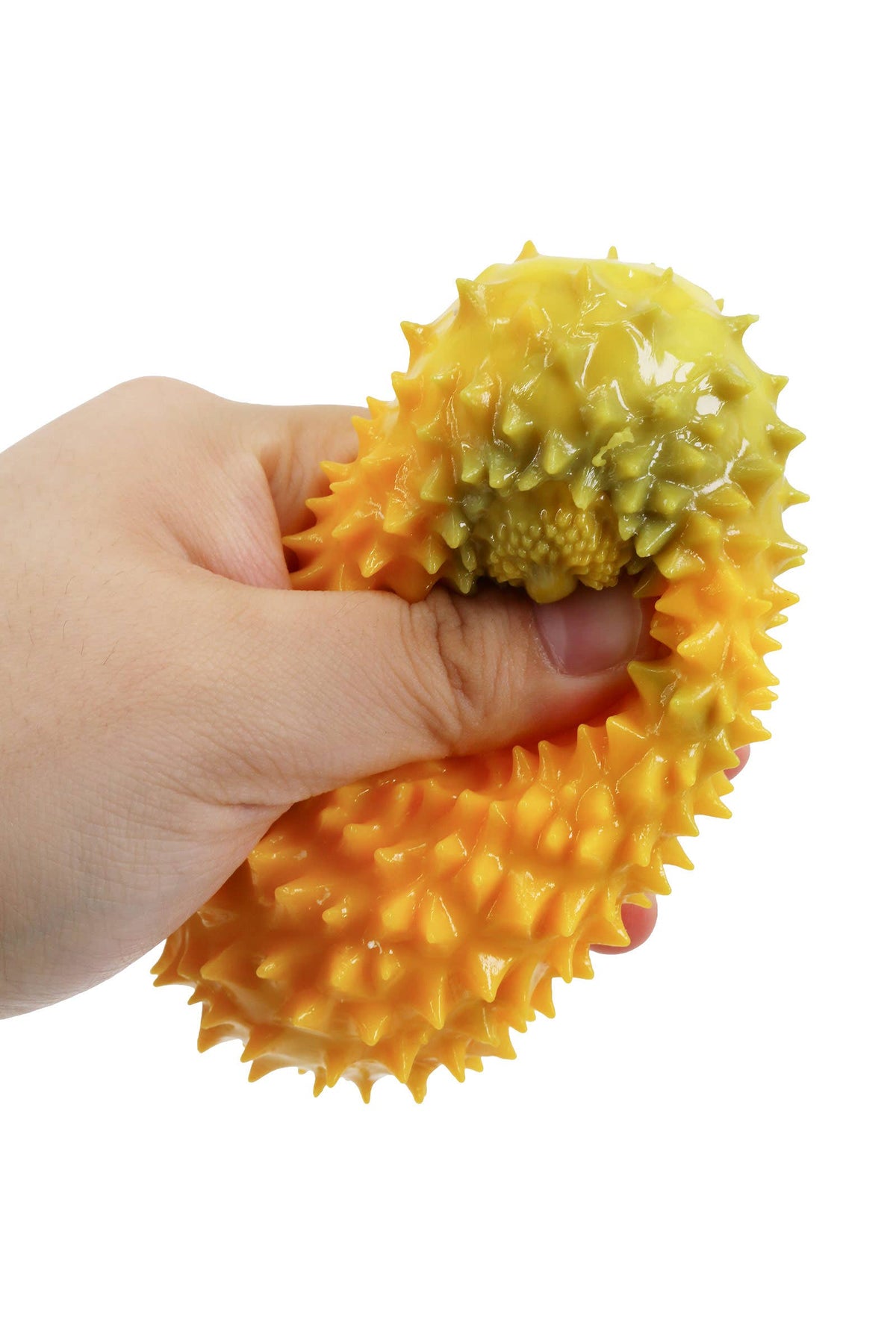 Durian Fruit Crunchy Bead Slime Filled TPR Squishy