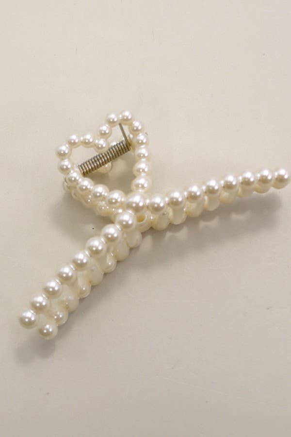 Hair Claw Clips Pearl Modest Fashion Accessory For Womens Christian Boutique