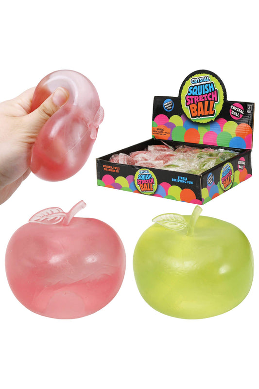 Apple Solid Clear Maltose Squishy - The Sensory