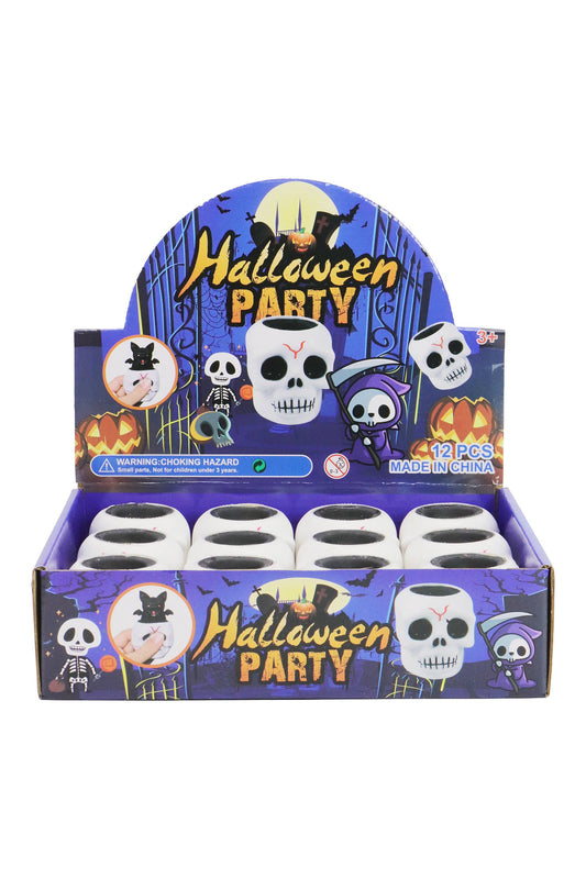 Skull Bat Pop-up Halloween Squishy Toy - The Sensory