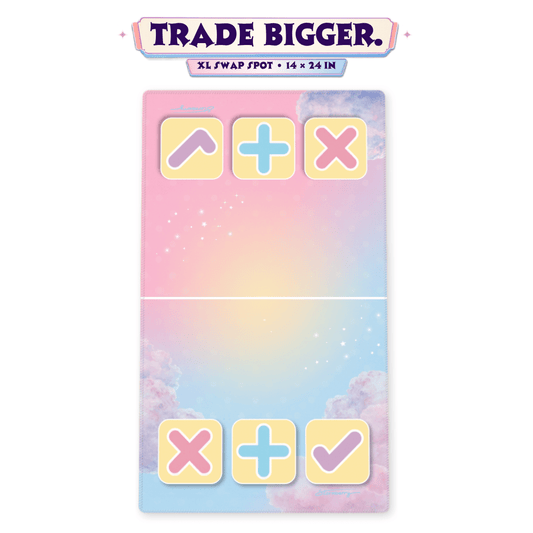 XL Swap Spot Cotton Candy Cloud Squishy Trade Mat - 14x24 - The Sensory