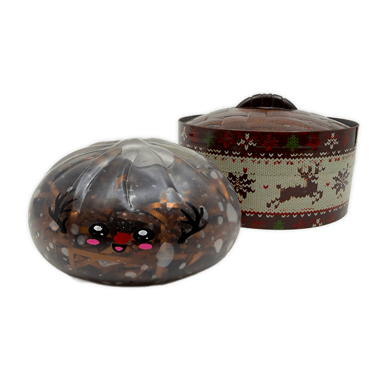 Fun Doh Squishmas Dumpling Holiday Festive Squishy - The Sensory
