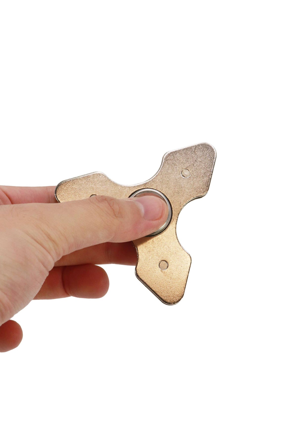 Tri-point Metal Triple Bearing Fidget Spinner