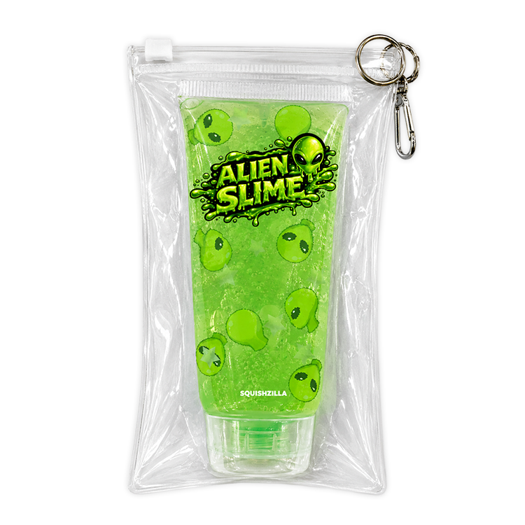 Fun Doh Squishy Tube Toy Fidget Sensory Keychain- 12/Display