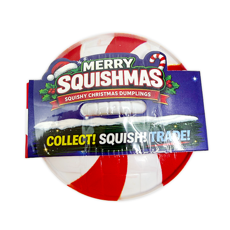 Fun Doh Squishmas Dumpling Holiday Festive Squishy - The Sensory