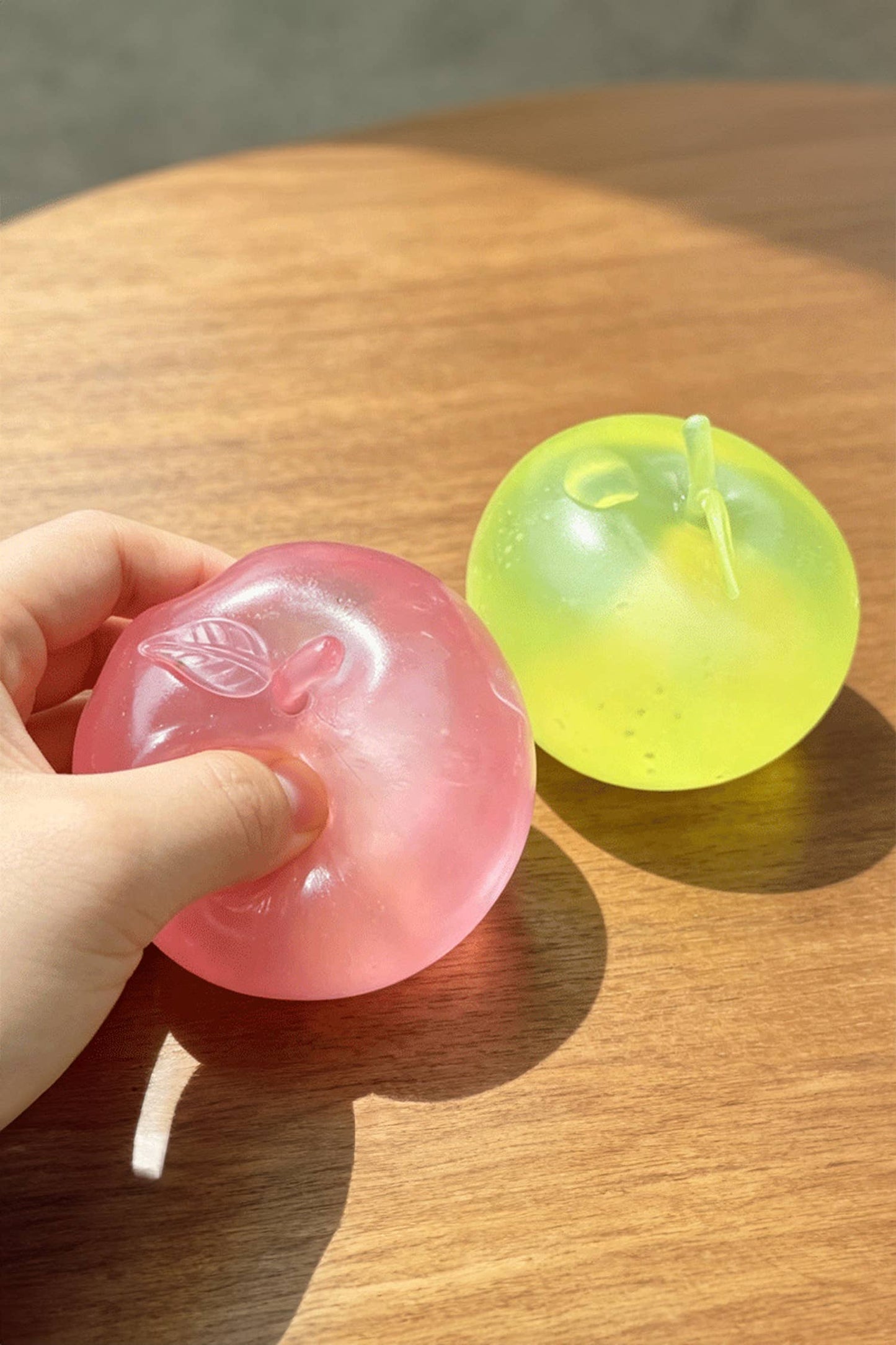 Pink Apple Glow Squishy | So Satisfying
