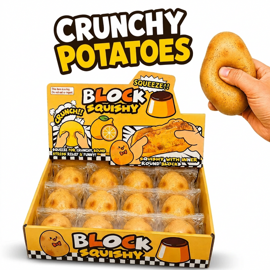 Crunchy Potatoes ASMR Crunch Squishy Stress Toy - The Sensory