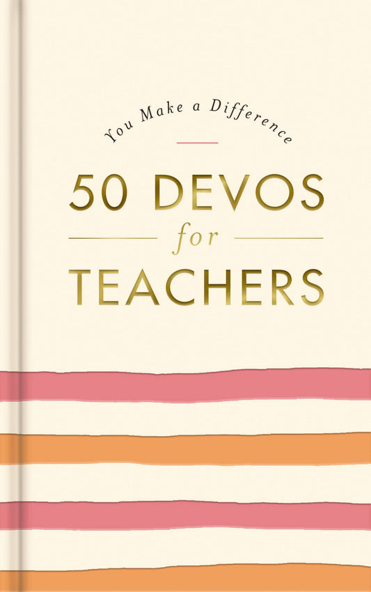 The Sensory Hardcover Teacher Devotional - Faith-Based Gift For Educators