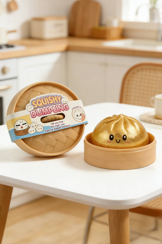 Viral Dumplin Squishy™ | Slow Rise TPR Sensory Toy