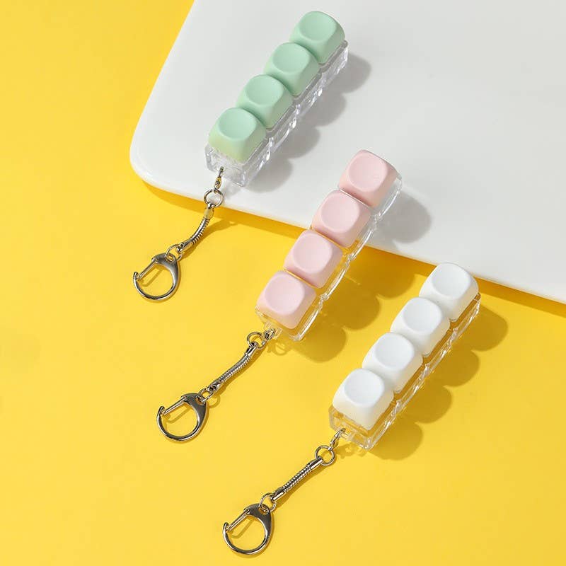 Keyboard Fidget Stress Relief Keychain | 40KC183 - The Sensory