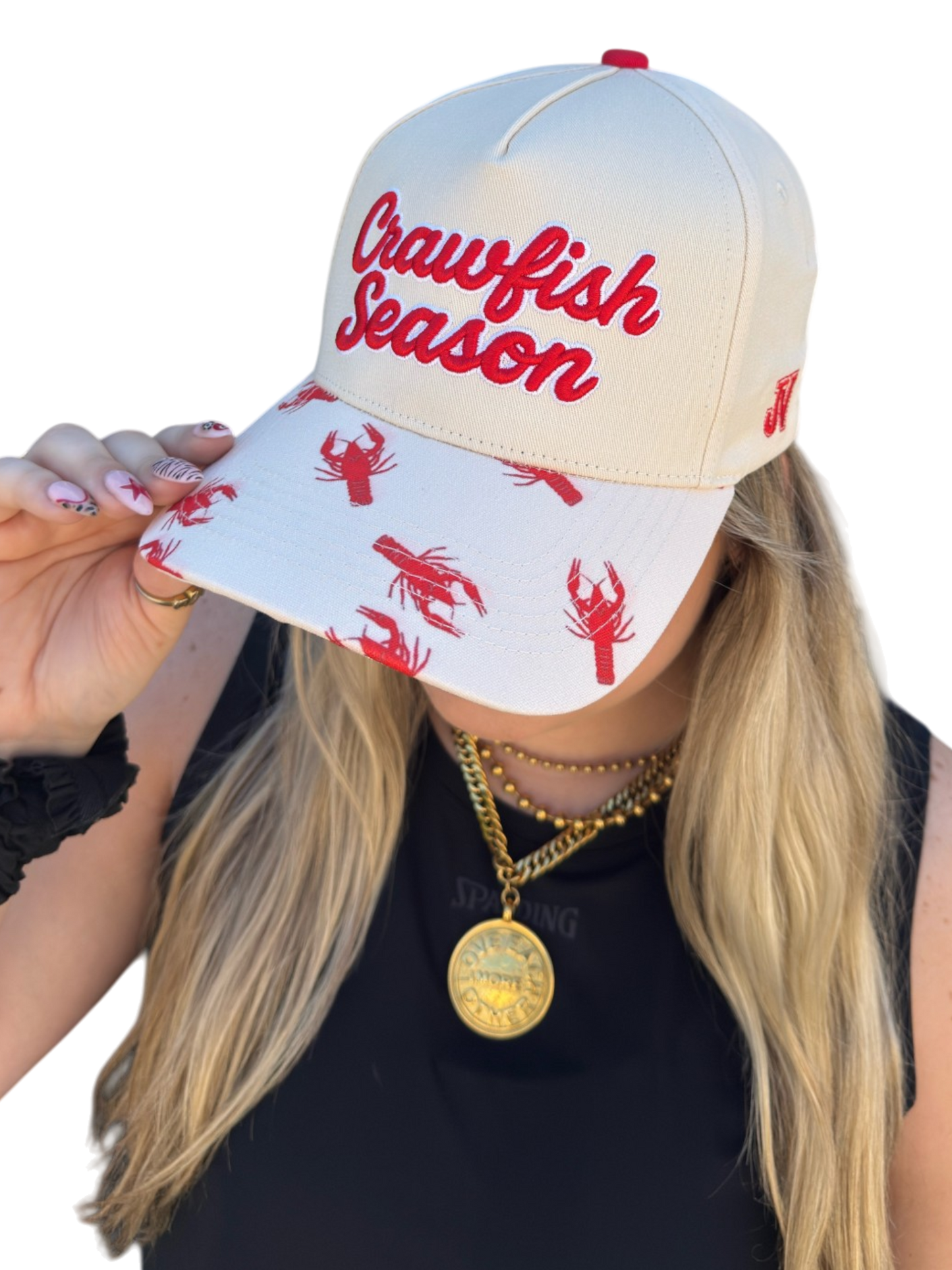 Cap With Crawfish Season Graphic Faith-Based Southern Women’s Boutique