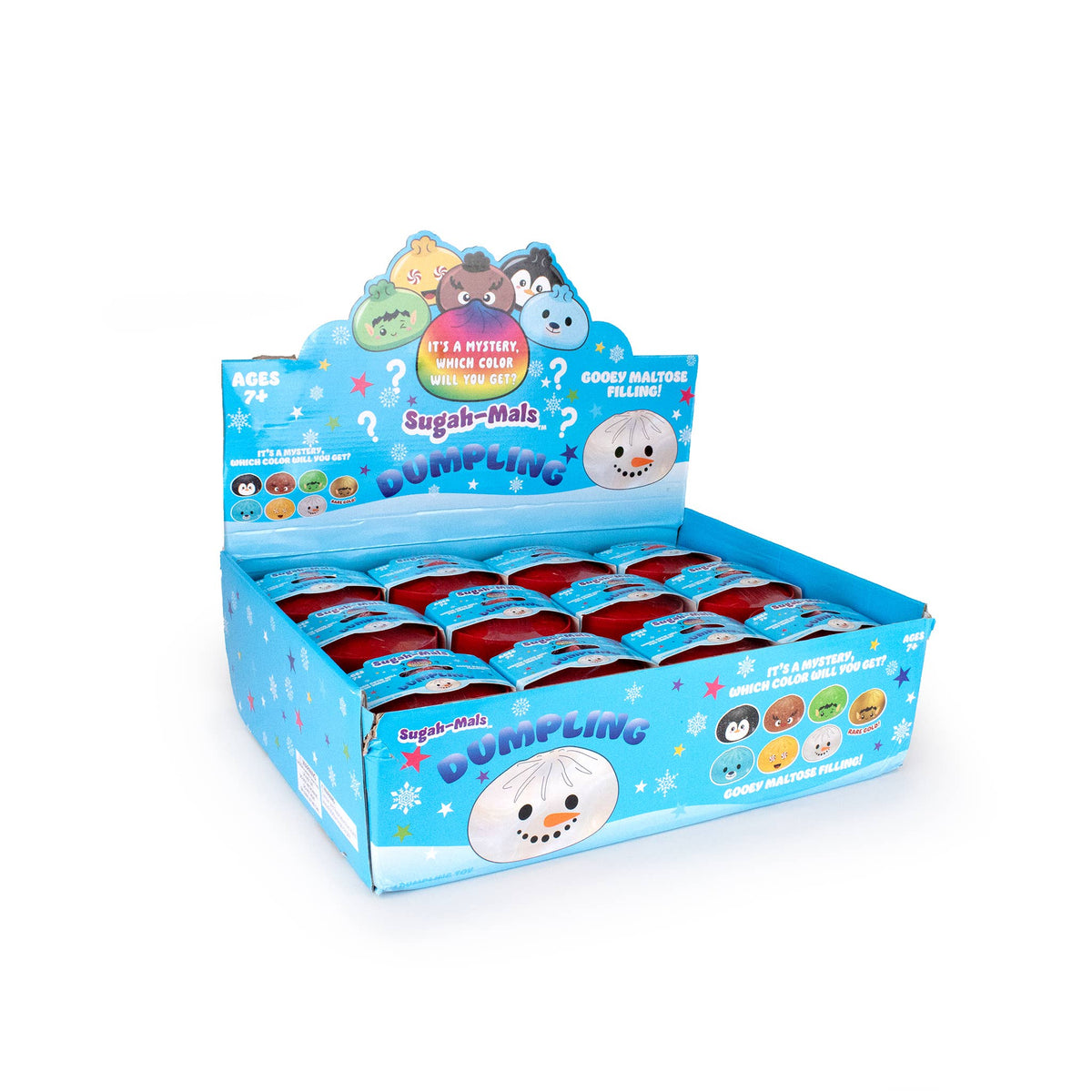 Sugah-Mals Dumplings - Festive Holiday Squishy Dumpling Toy - The Sensory