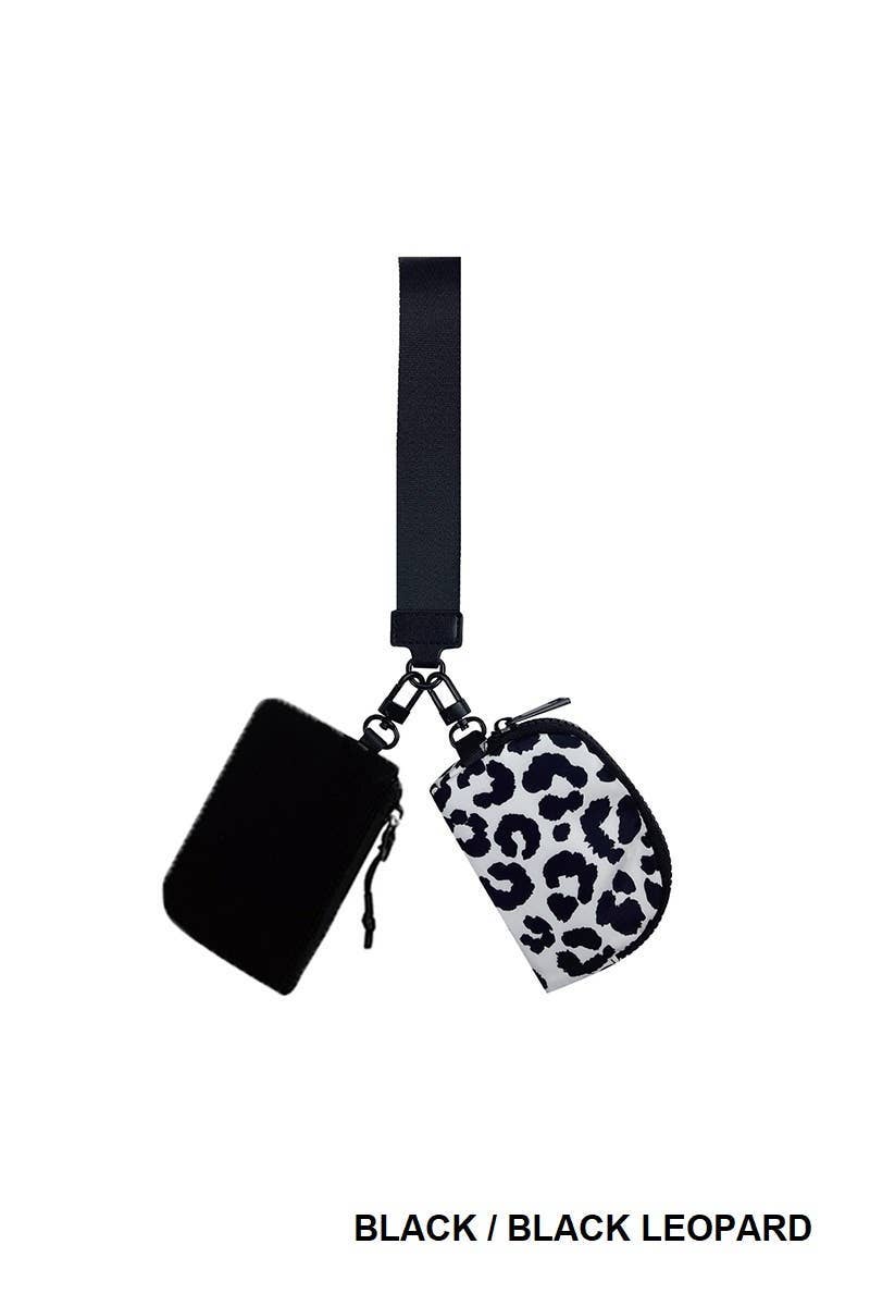 Wristlet Keychain Wallet With Dual Pouches Modest Fashion And Christian Gifts