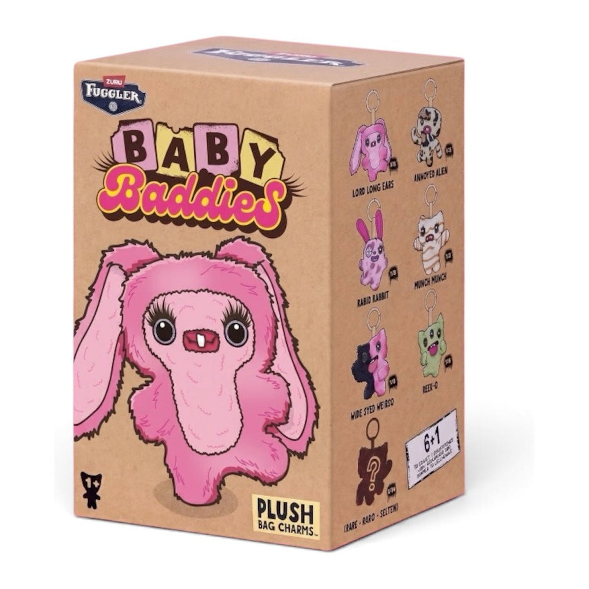 Fuggler Baby Baddies Blind Box Plush Bag Charm - The Sensory