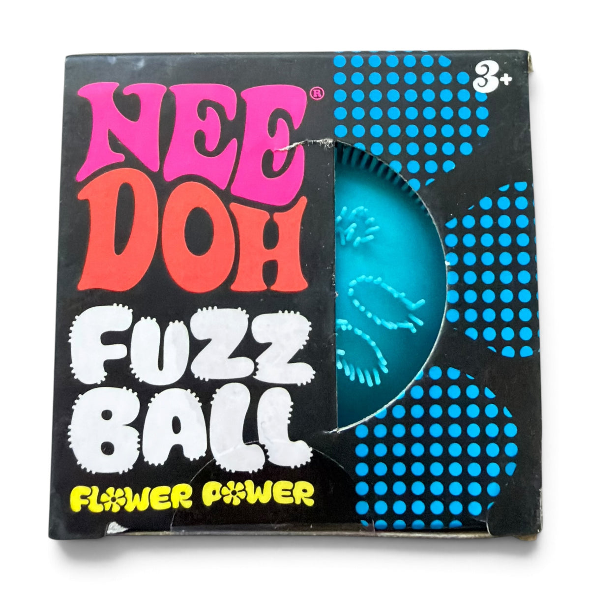 NeeDoh Fuzz Ball Flower Power | Authentic Schylling - The Sensory