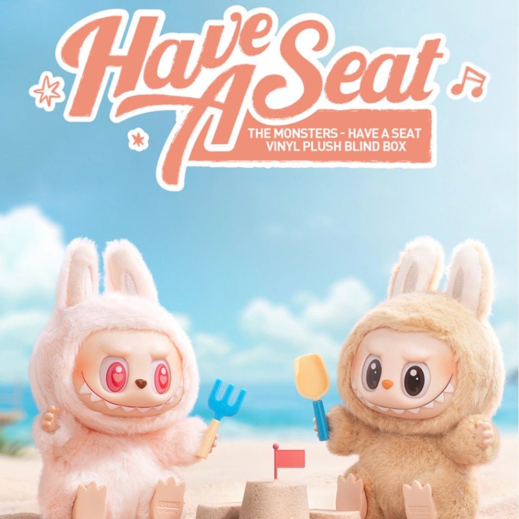 Labubu Have a Seat Vinyl Plush Blind Box | Authentic Pop Mart - The Sensory