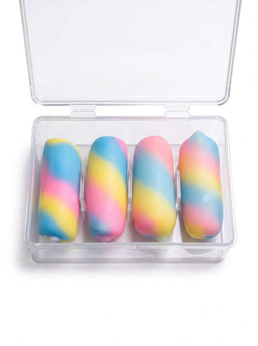 Crackle Fluff Marshmallow Squishy - The Sensory