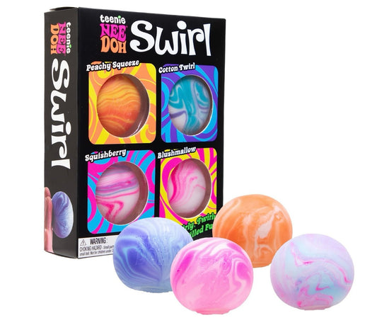Teenie NeeDoh Swirl 4pk | Authentic - The Sensory