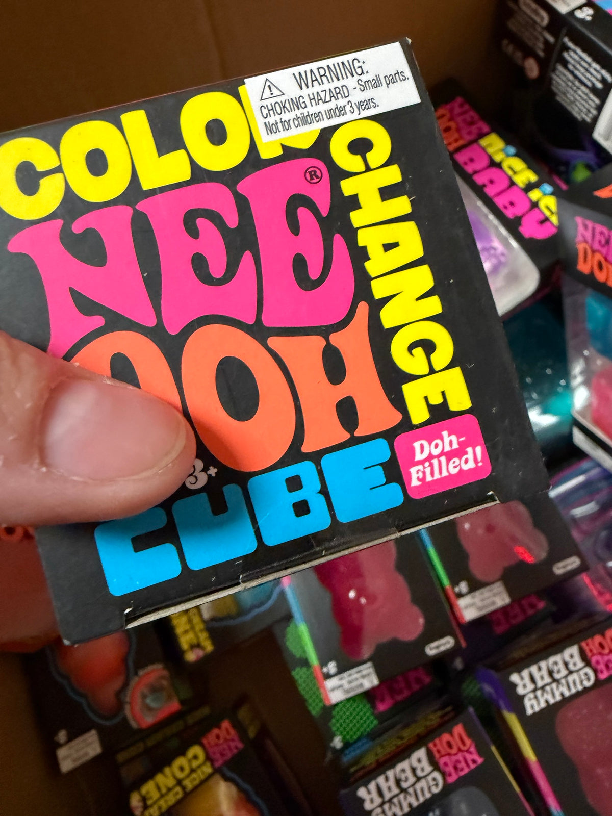 NeeDoh Color Change Cube | Authentic - The Sensory