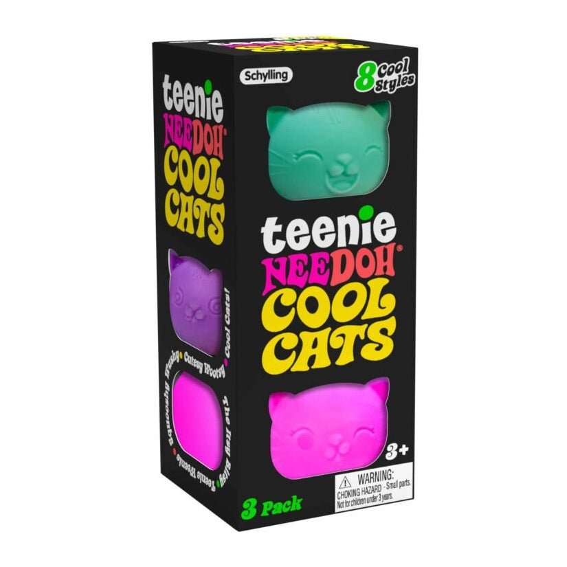 NeeDoh Cool Cats Teenie | Authentic - The Sensory