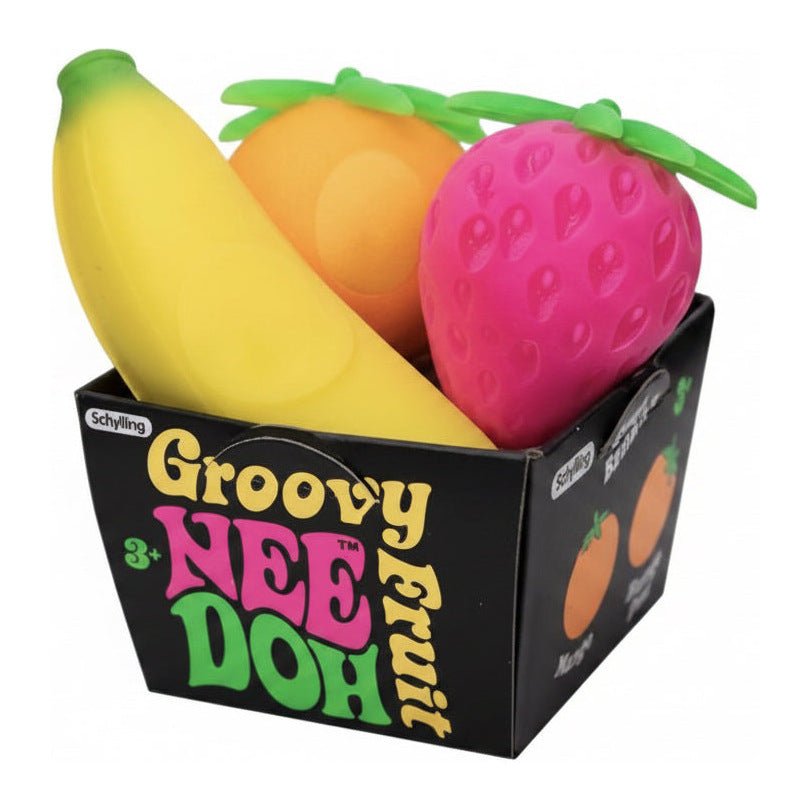NeeDoh Groovy Fruit | Authentic - The Sensory