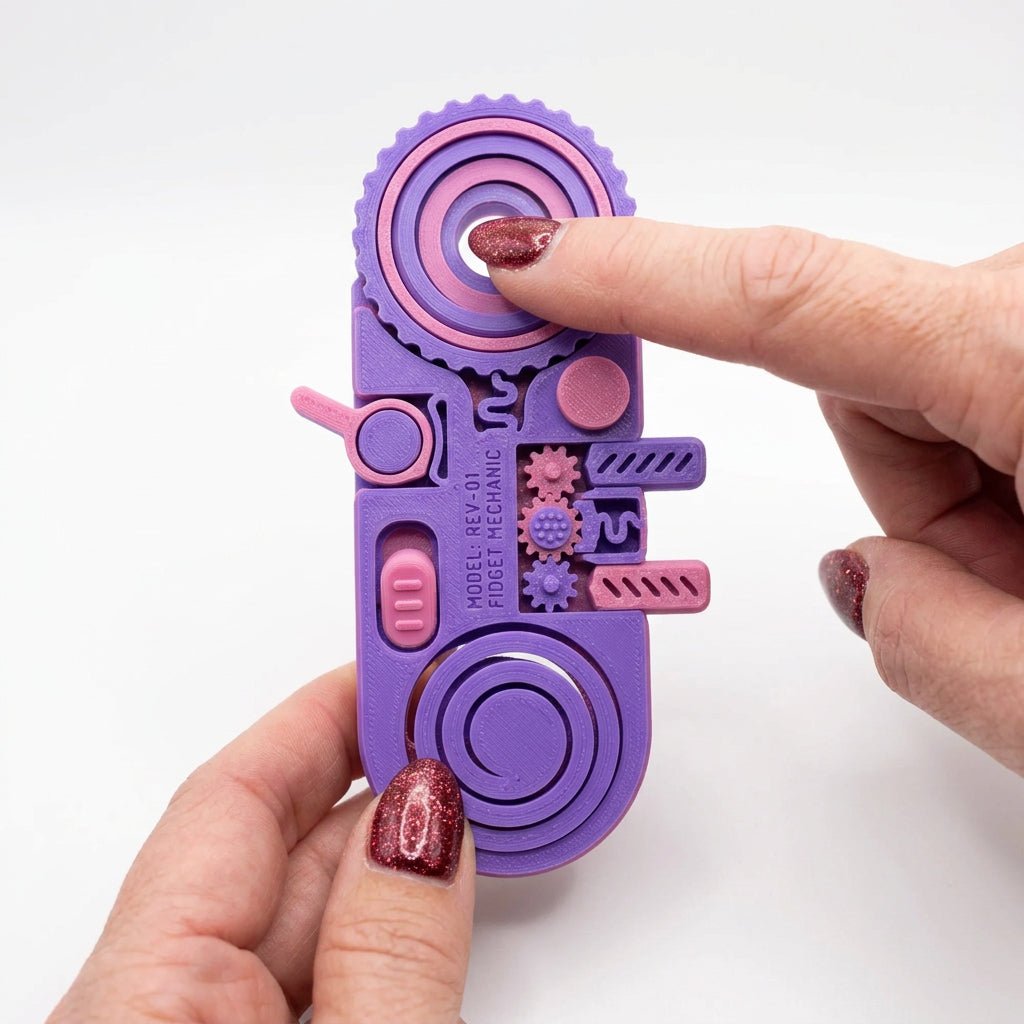Print Play 3D Printed Fidget Slider - The Sensory