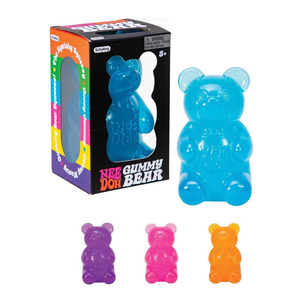 NeeDoh Gummy Bear | Authentic - The Sensory