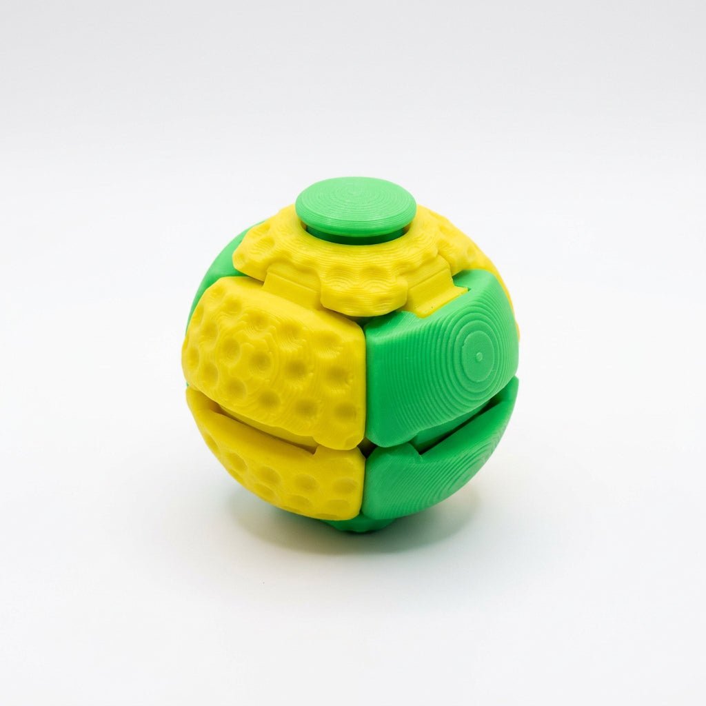 3D Printed Fidget Spinner Ball - The Sensory