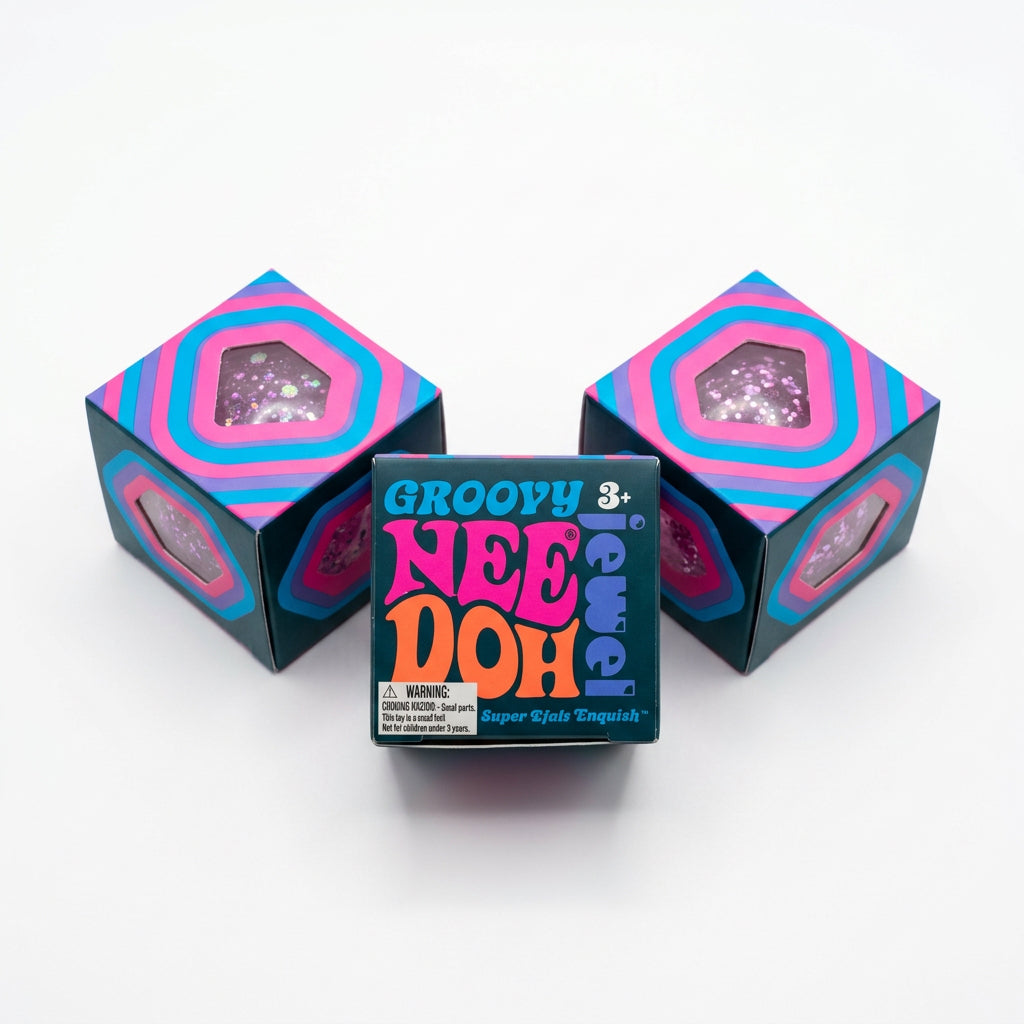 Teenie NeeDoh Groovy Jewel | Authentic - The Sensory